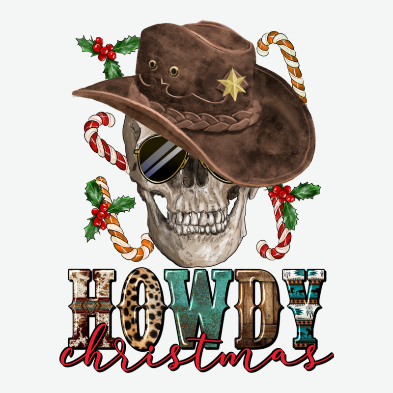 Howdy Christmas Skull Urban Heavy Tee by FaDigitalArtStudio | Teevron
