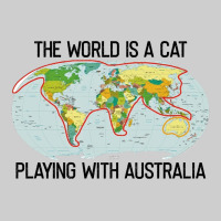 The World Is A Cat Playing With Australia 2020 Shirt Premium Sweatshirt | Teevron