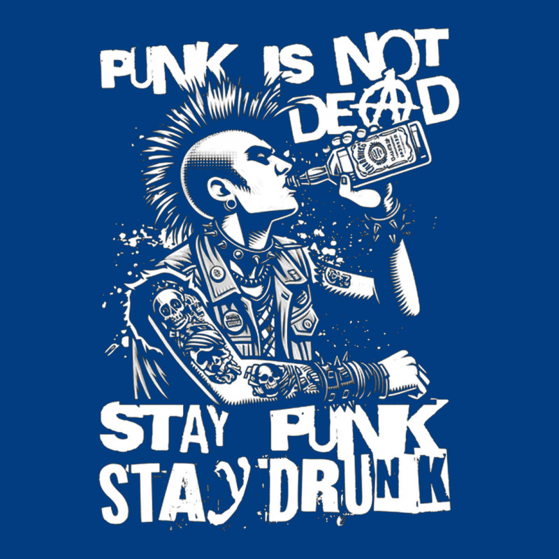 Stay Punk Stay Drunk Premium Sweatshirt by PixelWave | Teevron