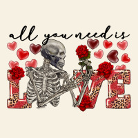Skeleton All You Need Is Love Vintage Tee | Teevron