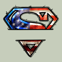 Super American Flag Logo Long Sleeve Tee | Teevron