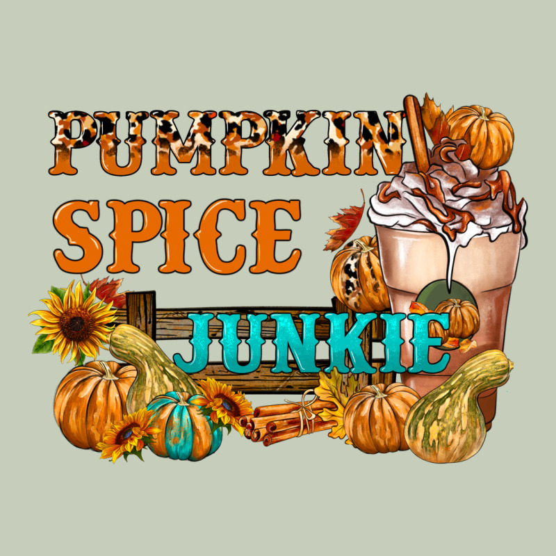 Pumpkin Spice Junkie Ladies Tee by FaDigitalArtStudio | Teevron