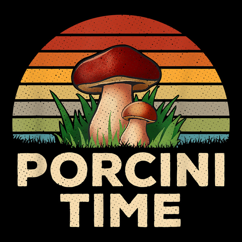 Vintage Sunset Porcini Mushroom Hunting Boletus Edulis T Shirt Premium Sweatshirt by Craftify | Teevron