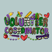 Volunteer Coordinator Mardi Gras Cowgirl Heavy Core Tee | Teevron