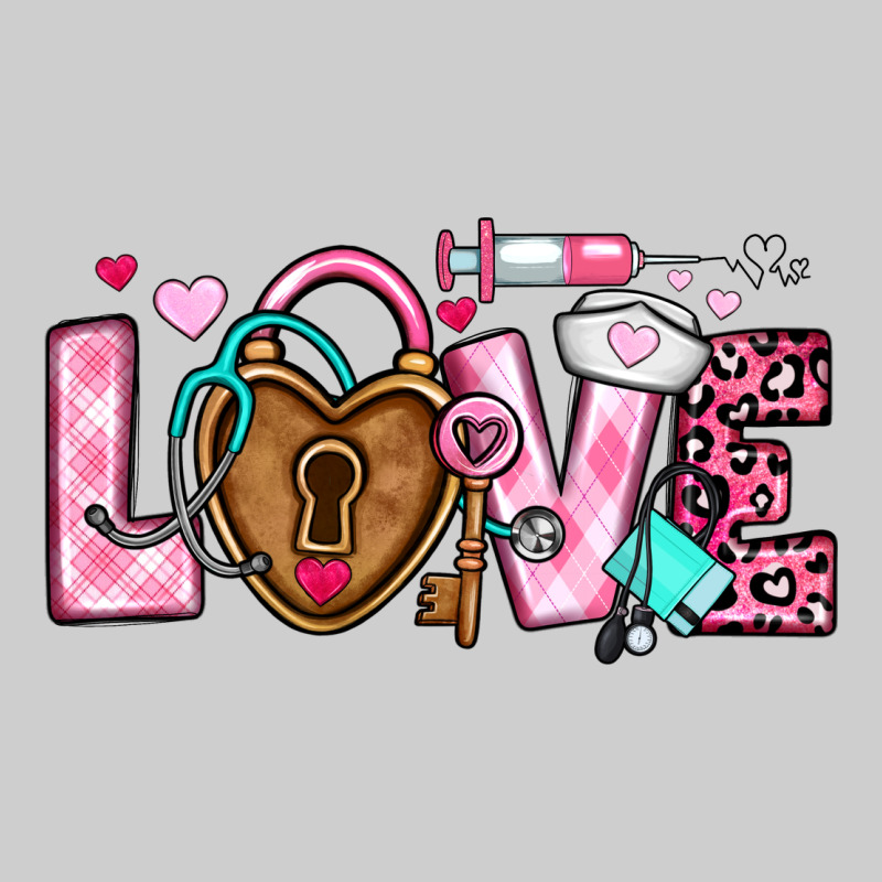 Love Valentines Day Nurse Premium Tee by OliviaCreatesArt | Teevron