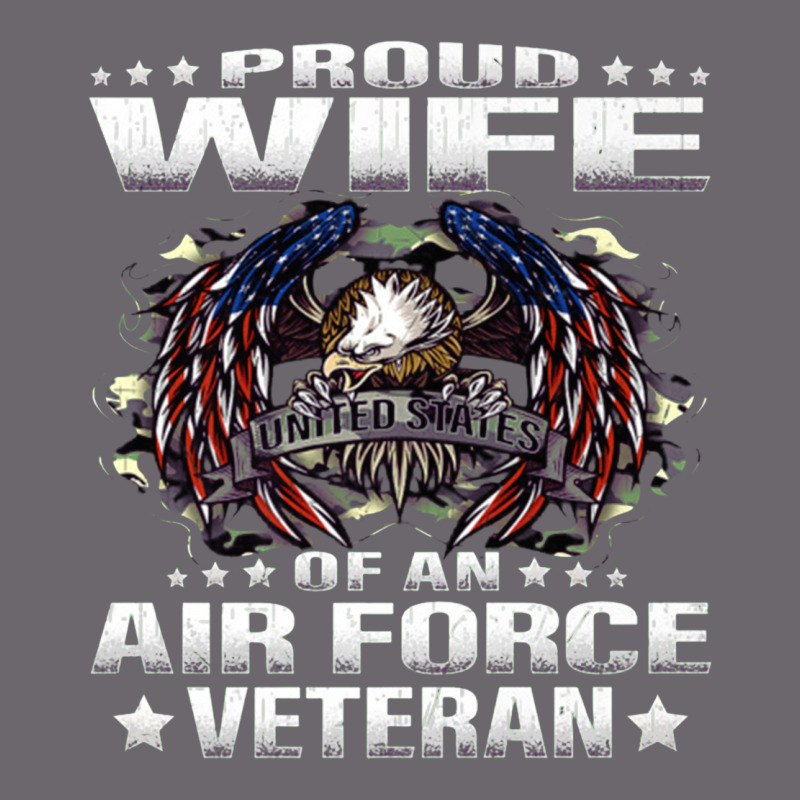 Proud Wife Of An Air Force Veteran Military Vet Spouse Gifts Premium M Premium Sweatshirt by Craftify | Teevron