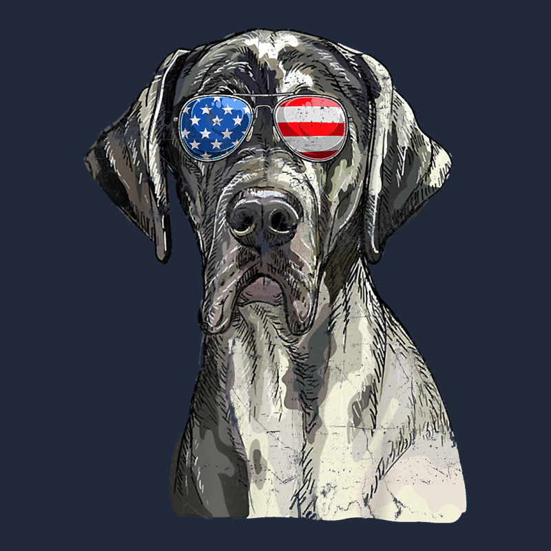 Great Dane Sunglasses American Usa Flag 4th Of July Fourth T Shirt Premium Sweatshirt by InspiraDesign | Teevron
