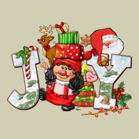 Christmas Joy Girl Gnome Heavy Core Tee | Teevron