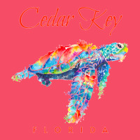 Cedar Key Florida Watercolor Sea Turtle Sweatshirt Premium Sweatshirt | Teevron