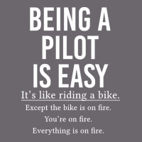 Funny Pilot Gift Being A Pilot Is Easy Premium Sweatshirt | Teevron