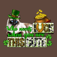 St. Patrick's Cat Who Needs Luck When You Are This Classic Tee | Teevron