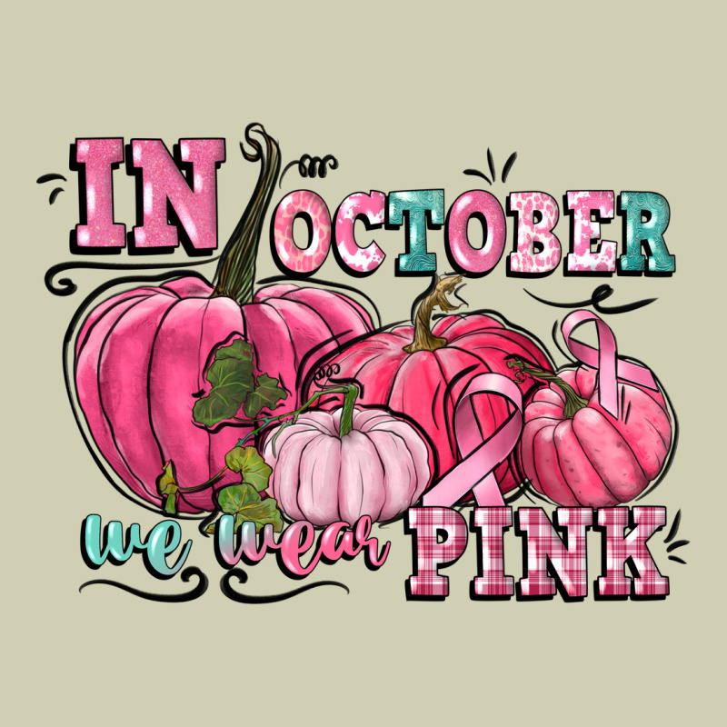 In October We Wear Pink Heavy Core Tee by CowGirlArtShop | Teevron