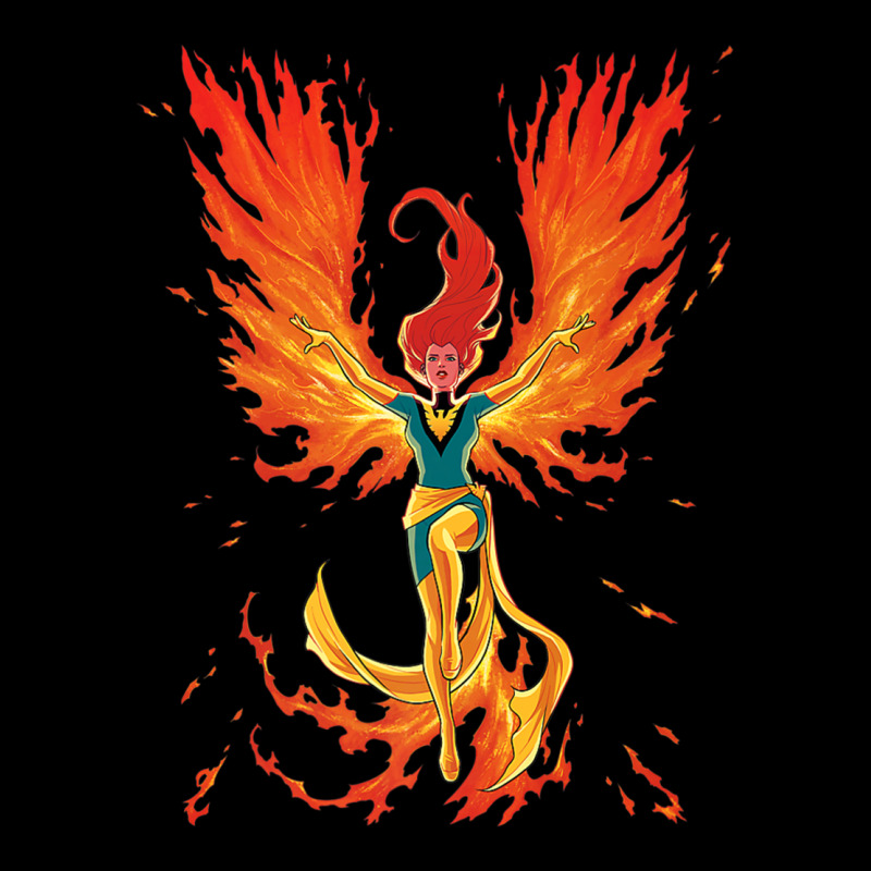 X-men Jean Grey Phoenix Cosmic Flames Premium Sweatshirt by ArtChic | Teevron