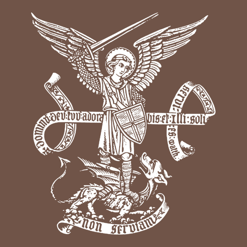 St Michael Archangel Catholic Angel Defend Us Premium Sweatshirt by ArtChic | Teevron