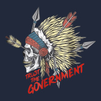 Trust The Government Skull Native American Chief Native T Shirt Premium Sweatshirt | Teevron