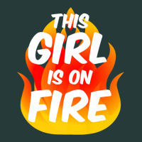 This Girl Is On Fire Fierce Lady Woman Power Go Girls Fiery Premium Sweatshirt | Teevron