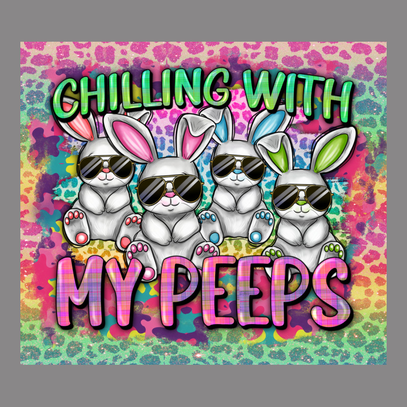 Chilling With My Peeps Vintage Tee by FaDigitalArtStudio | Teevron