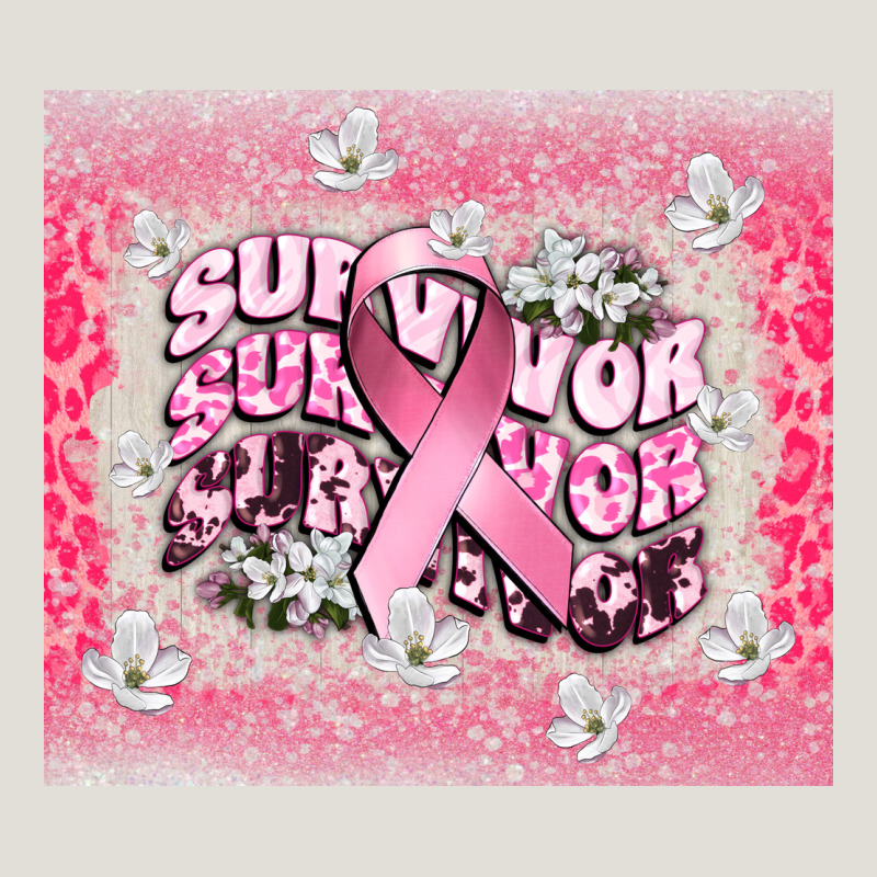Survivor Cancer Awareness Heavy Core Tee by CowGirlArtShop | Teevron