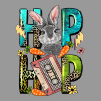 Western Hip Hop Bunny Easter Day Vintage Hoodie | Teevron
