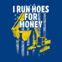 Heavy Equipment Operator I Run Hoes For Money Usa Flag T Shirt Premium Sweatshirt | Teevron