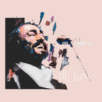 Original Portrait Of Luciano Pavarotti Premium Sweatshirt | Teevron