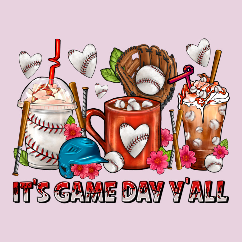 It's Game Day Y'all Baseball Coffee Cups Ladies Tee by FaDigitalArtStudio | Teevron