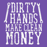 Dirty Hands Make Clean Money T Shirt Wrench Mechanic Gift Premium Sweatshirt | Teevron