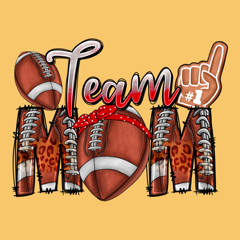 Team Mom Vintage Hoodie by CowhideDigitalArt | Teevron