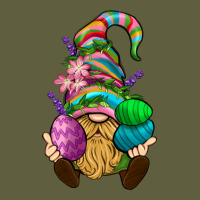 Easter Holding Eggs Gnome Vintage Tee | Teevron