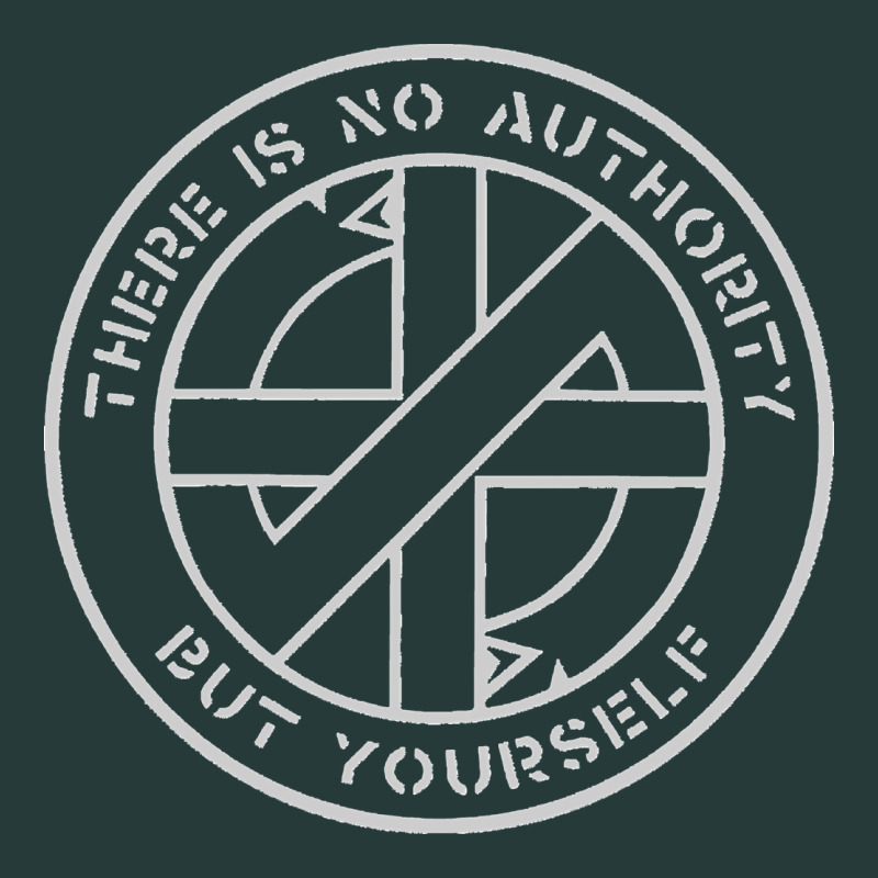 Crass   There Is No  Authority But Yourself Classic Premium Sweatshirt by PixelFlow | Teevron