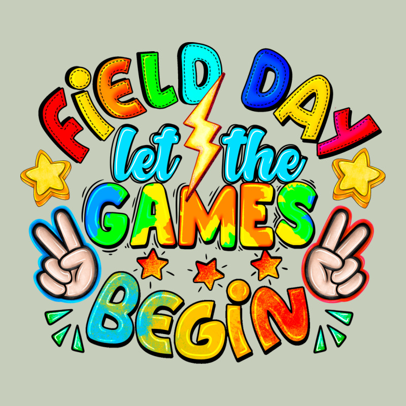 Field Day Let The Games Begin Long Sleeve Tee by CowhideDigitalArt | Teevron