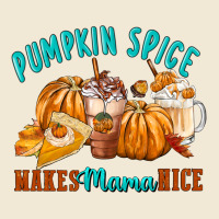 Pumpkin Spice Make Mama Nice Ladies Tee | Teevron