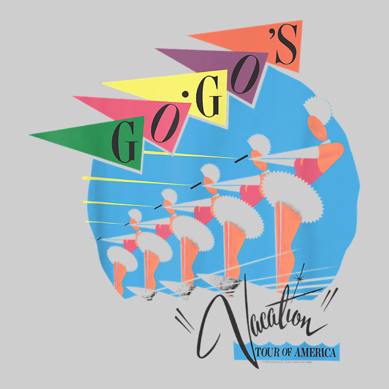 The Go Go's   Vacation Retro T Shirt Premium Sweatshirt by SnappyArt | Teevron