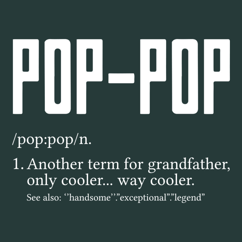 Pop Pop Gifts Grandpa Fathers Day Pop-pop Premium Sweatshirt by SnappyArt | Teevron