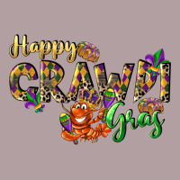 Happy Crawdi Gras Vintage Hoodie | Teevron