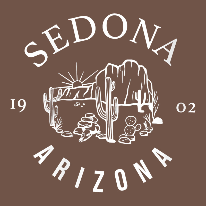 Womens Sedona Arizona T Shirt Sedona Az Vintage Arizona Vacation V Nec Premium Sweatshirt by SnappyArt | Teevron