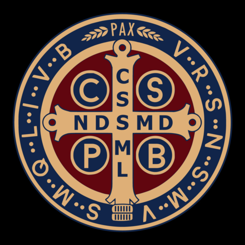 Saint Benedict Medal 1 Premium Sweatshirt by SnappyArt | Teevron
