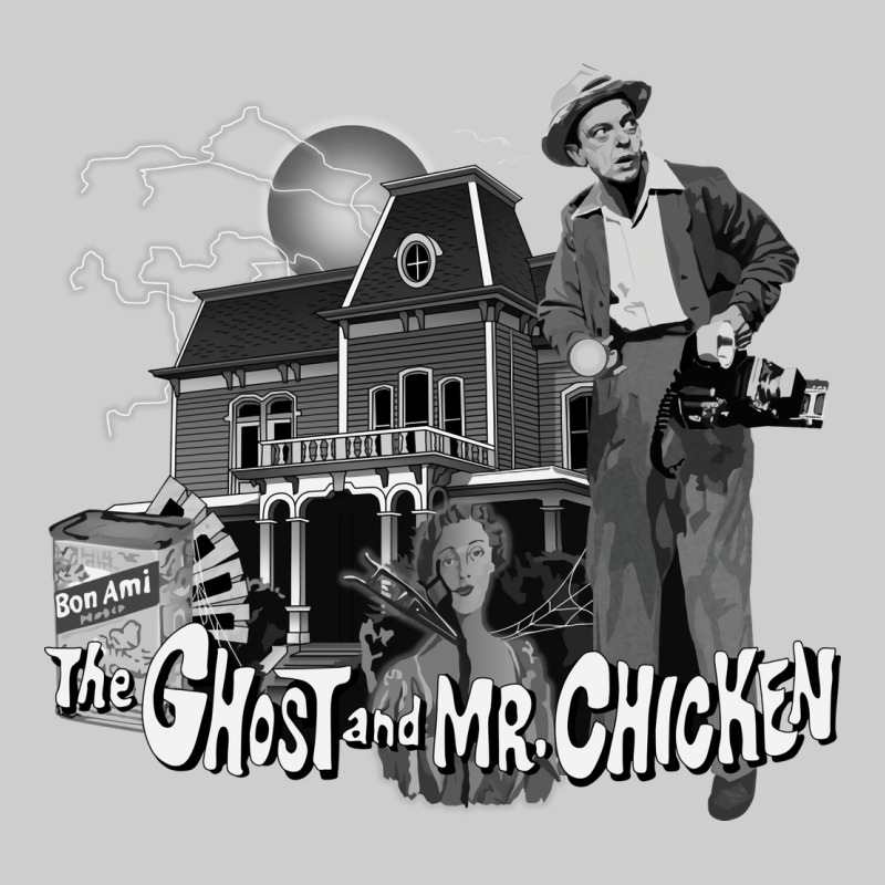 The Ghost And Mr Chicken Green Premium Sweatshirt by FloraArt | Teevron