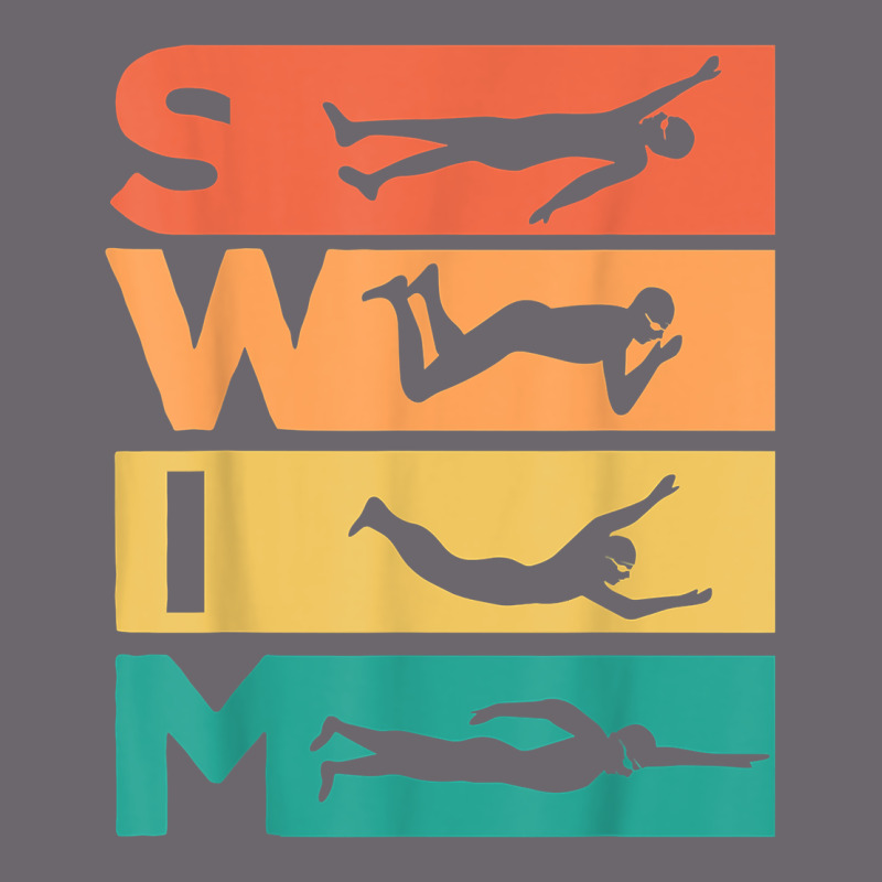 Retro Vintage Swimming Gift For Swimmers T Shirt Premium Sweatshirt by FloraArt | Teevron