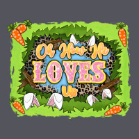 Oh How He Loves Us Easter Day Vintage Hoodie | Teevron