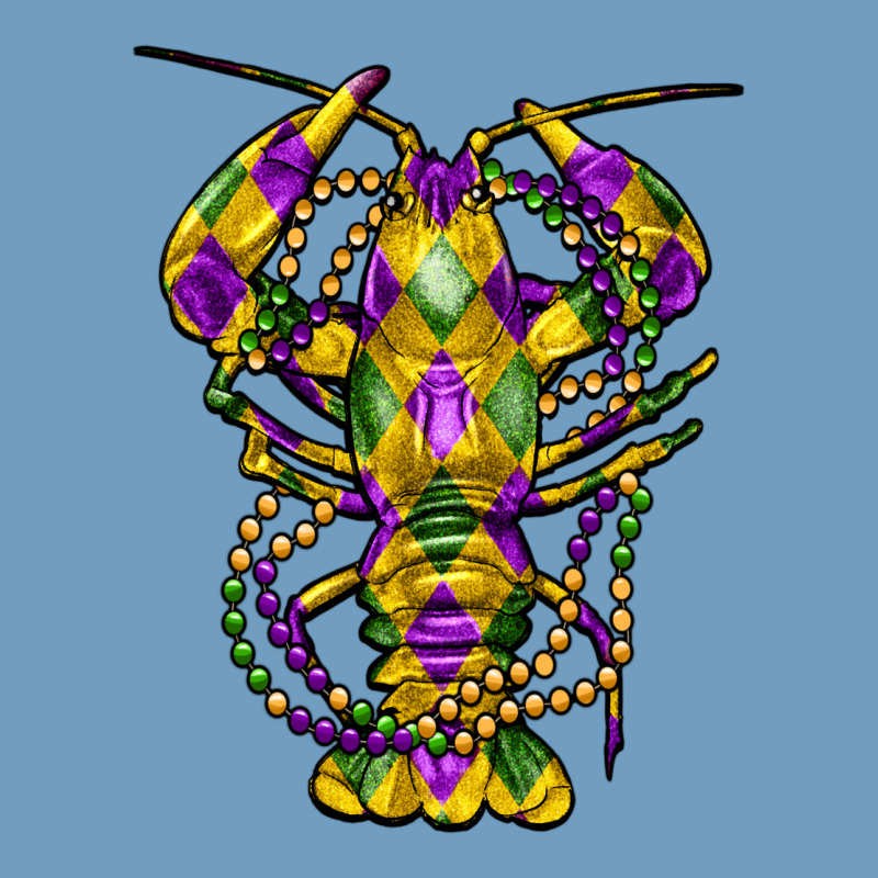 Mardi Gras Crawfish Urban Heavy Tee by FaDigitalArtStudio | Teevron