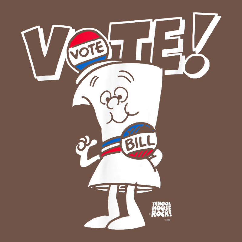 Schoolhouse Rock Vote With Bill With White Type T Shirt Premium Sweatshirt by FloraArt | Teevron
