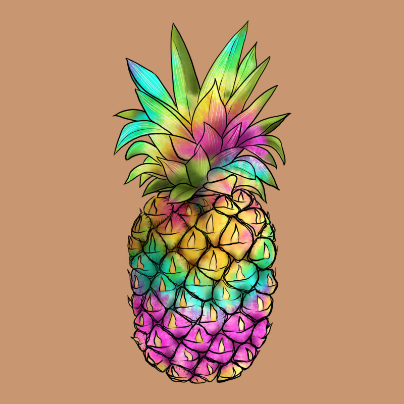 Tie Dye Pineapple Heavyweight Hoodie by JahusDesignShop | Teevron