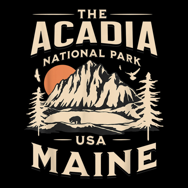 Acadia National Park Maine Nature Hike Outdoors Vintage T Shirt Premium Sweatshirt by ArtMosaic | Teevron