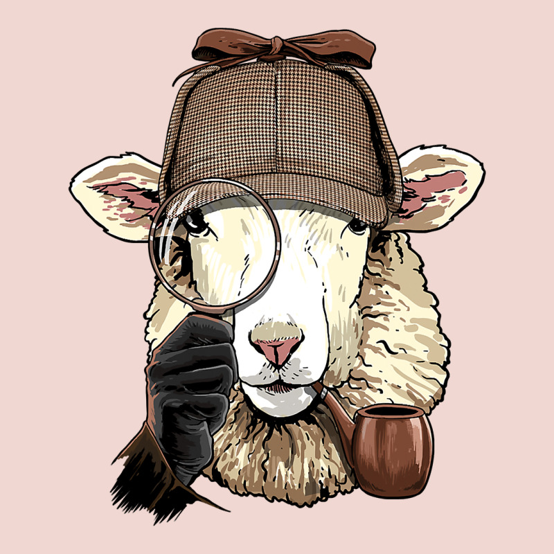 Detective Sheep Lamb Spy Investigator Farmer Sheep Lover 53 Premium Sweatshirt by ArtMosaic | Teevron