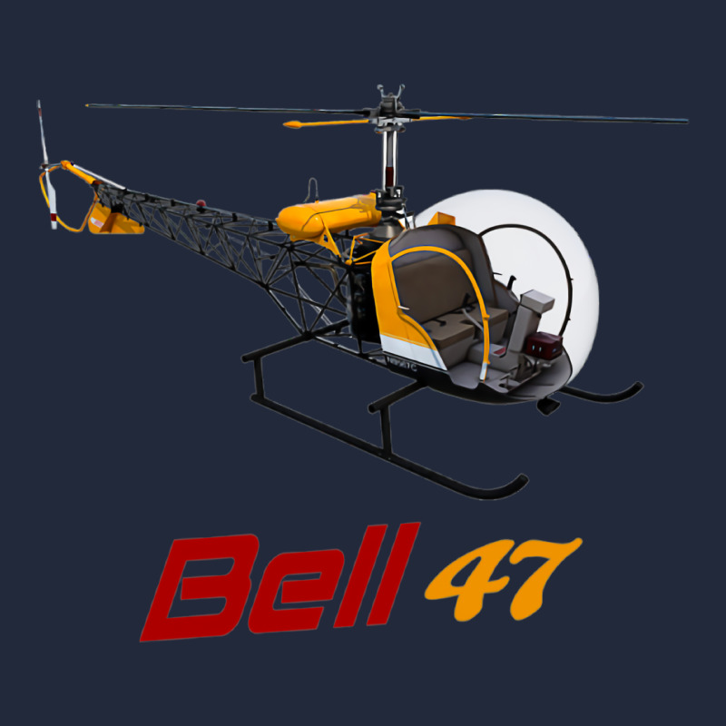 Bell 47 Helicopter Premium Sweatshirt by ArtMosaic | Teevron