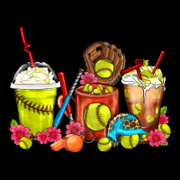 Softball Coffee Cups Ladies Tee | Teevron