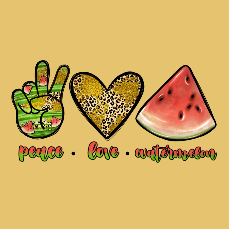 Peace Love Watermelon Premium Sweatshirt by JahusDesignShop | Teevron