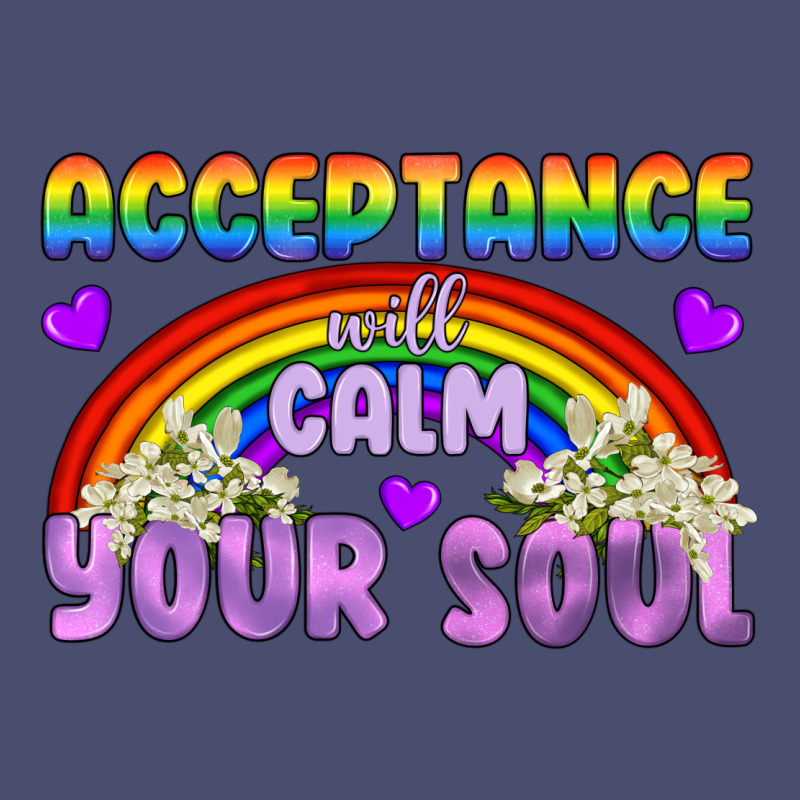 Lgbtq Acceptance Will Calm Your Soul Vintage Tee by BundleAndBundleShop | Teevron