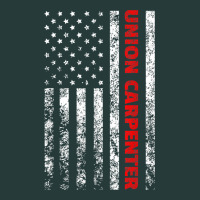 Union Carpenter With A Vintage American Flag For Fans Premium Sweatshirt | Teevron